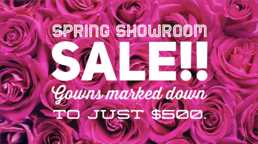 Spring Showroom Sale